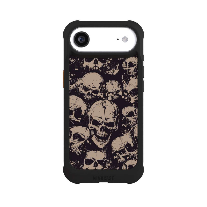 iPhone Air NIVOmax Crânes d'Halloween