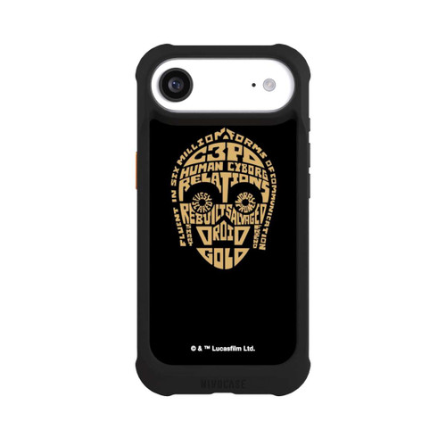 Apple iPhone Air NIVOmax C3PO Typo Grafisch