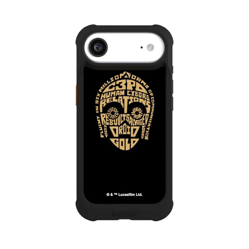 iPhone Air NIVOmax C3PO Typo Grafisch