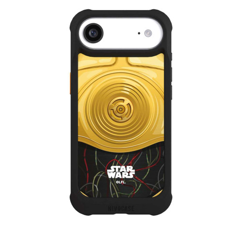 Apple iPhone Air NIVOmax C3PO Closeup - Star Wars