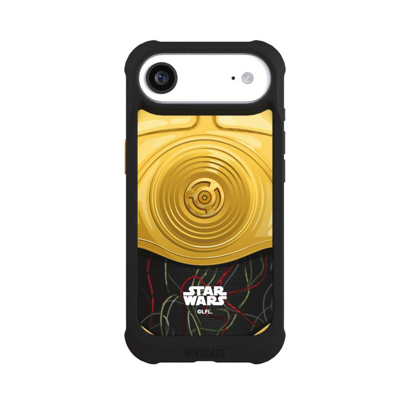 iPhone Air NIVOmax C3PO Closeup