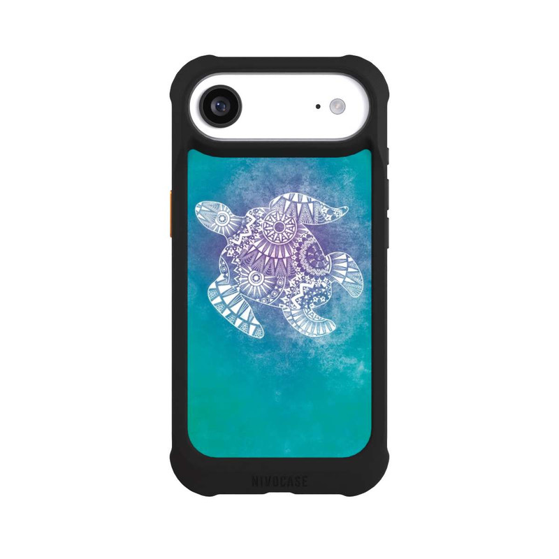iPhone Air NIVOmax Mandala Schildkröte