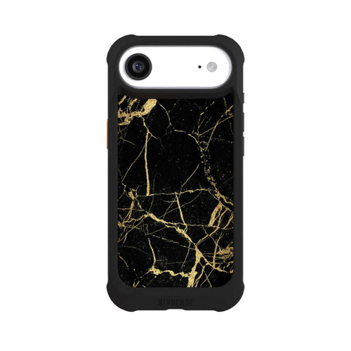 Apple iPhone Air NIVOmax Marbre Noir et Or