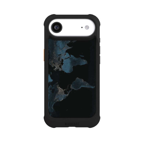 Apple iPhone Air NIVOmax Carte du Monde Nuit