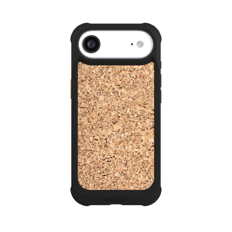 iPhone Air NIVOmax Kork Holzlook