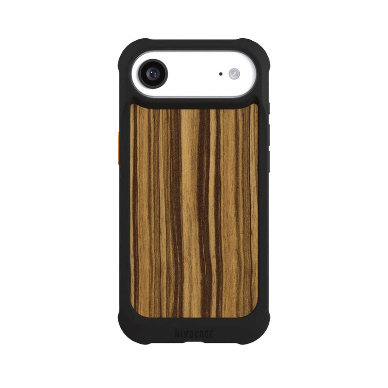 iPhone Air NIVOmax Macassar Wood Light