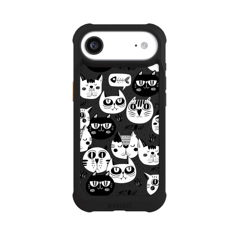 iPhone Air NIVOmax Bande de chats