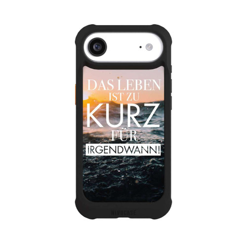 Apple iPhone Air NIVOmax Leben zu Kurz für Irgendwann