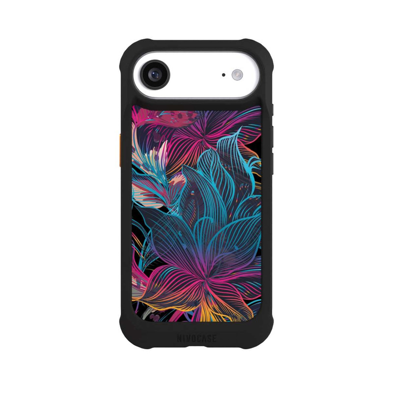 iPhone Air NIVOmax Neon Flower Power