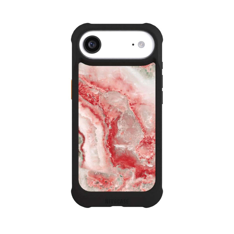 iPhone Air NIVOmax Marbre Rouge et Blanc