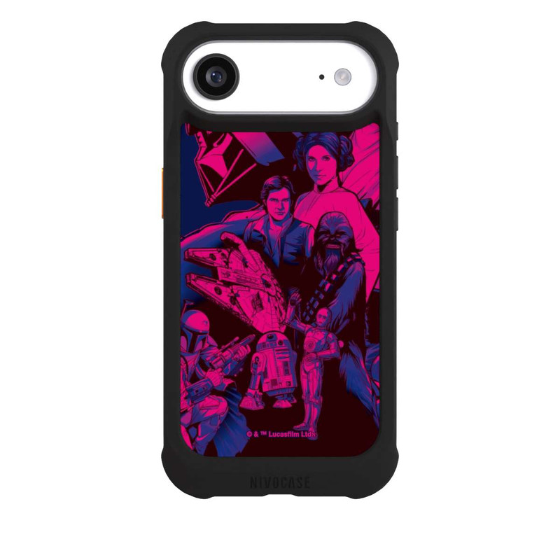 iPhone Air NIVOmax StarWars Charaktere - Ultraviolet