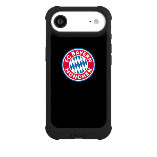 Apple iPhone Air NIVOmax FCB Logo auf Schwarz