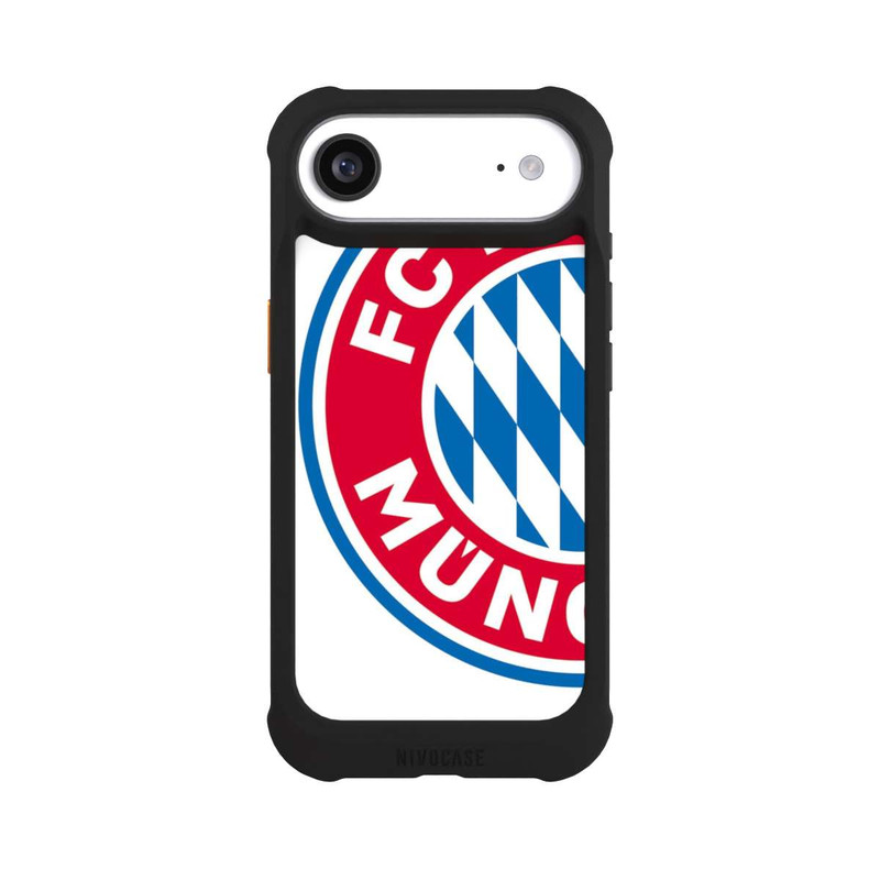 iPhone Air NIVOmax Großes FCB Logo Weiß