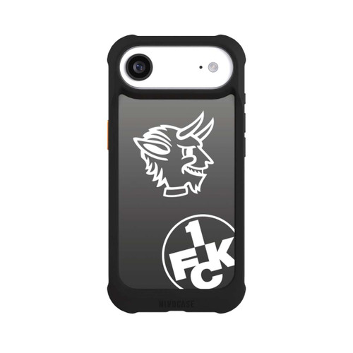 Apple iPhone Air NIVOmax Teufelskopf FCK auf Schwarz