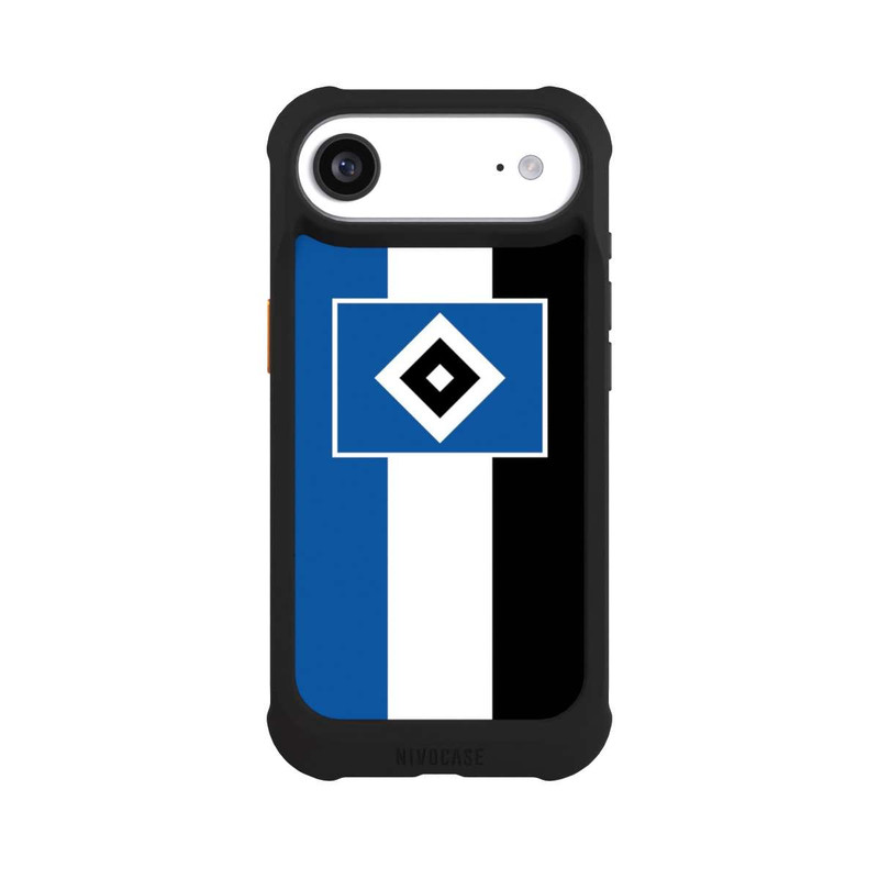 iPhone Air NIVOmax HSV rayures - bleu-blanc-noir