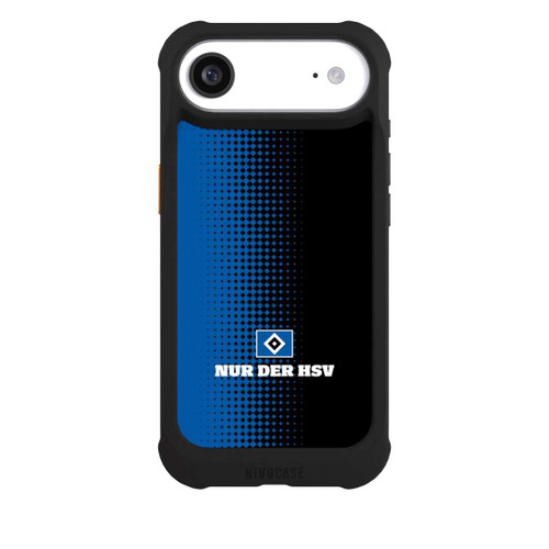Apple iPhone Air NIVOmax Nur der HSV - Rautenraster Schwarz