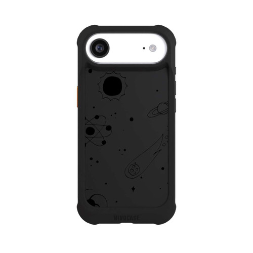 Apple iPhone Air NIVOmax Galaxie noire sans fond