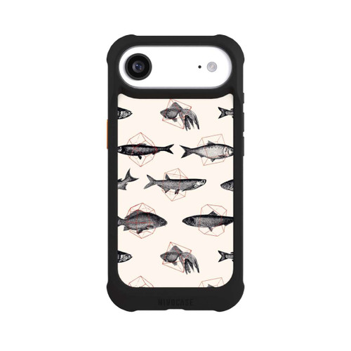 Apple iPhone Air NIVOmax Fische in Geometrie