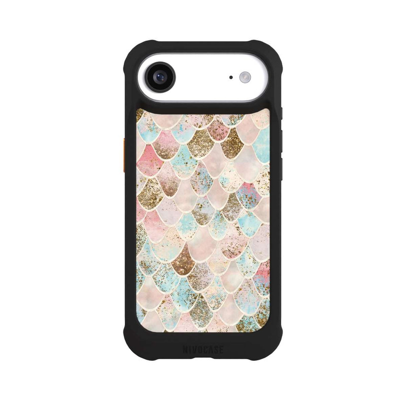 iPhone Air NIVOmax Glitzer Look Meerjungfrau Muster