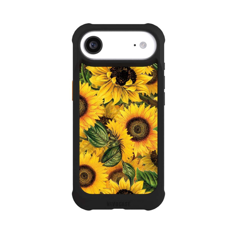 iPhone Air NIVOmax Sonnenblumenmuster