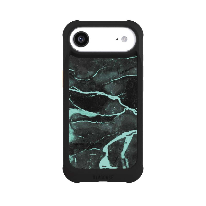 iPhone Air NIVOmax Marbre gris et bleu