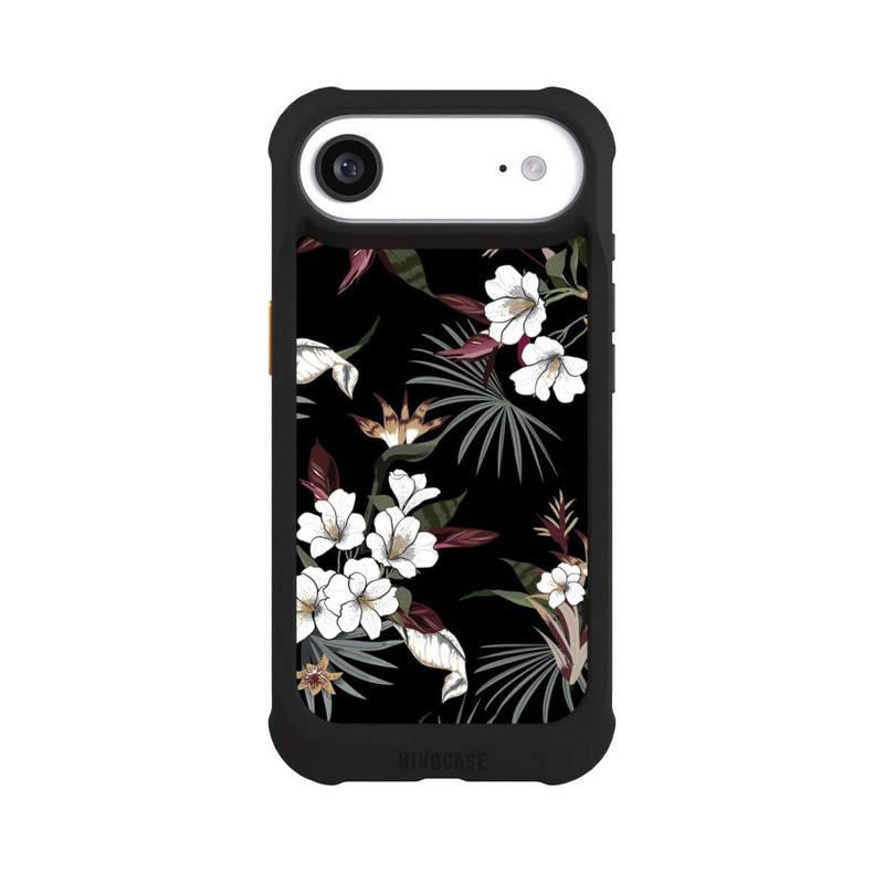 iPhone Air NIVOmax Flowers Black