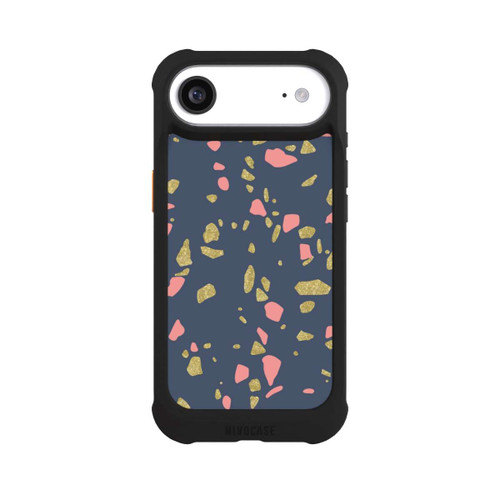 Apple iPhone Air NIVOmax Terazzo Gold-Optik