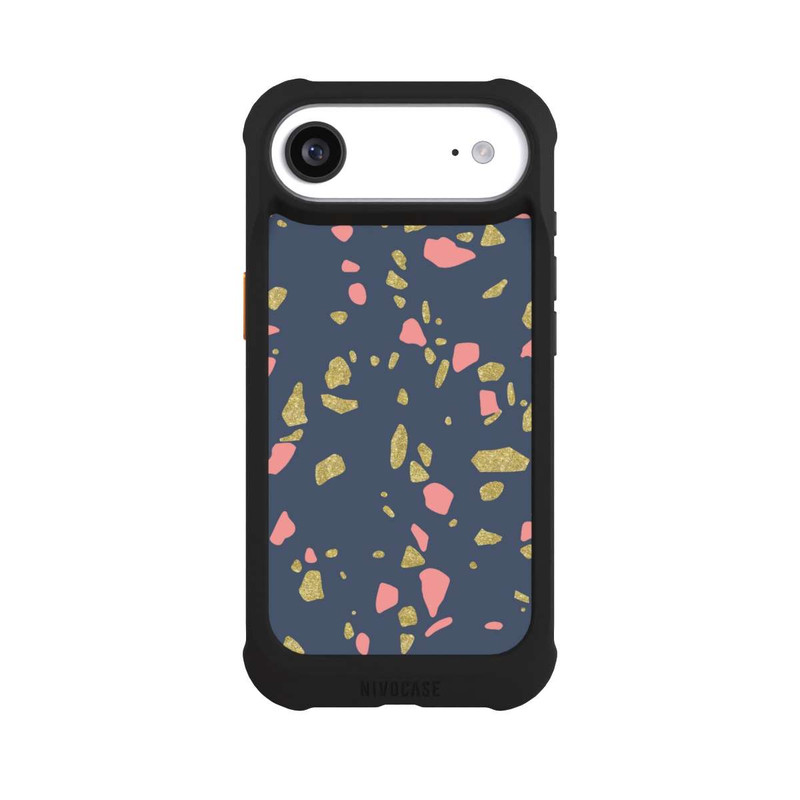 iPhone Air NIVOmax Terazzo Look d'or