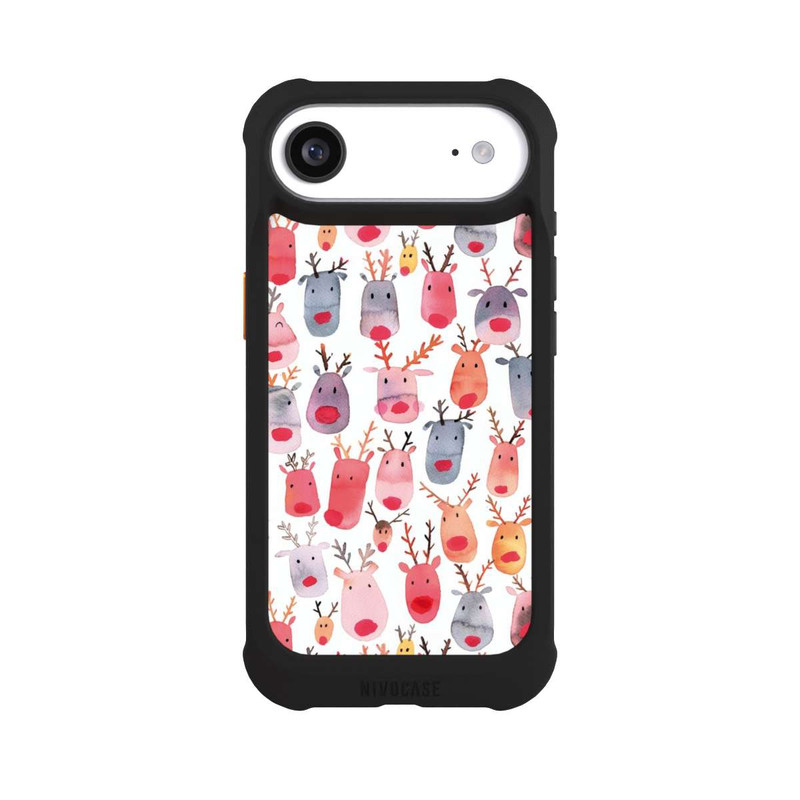 iPhone Air NIVOmax Cute Reindeer Watercolor