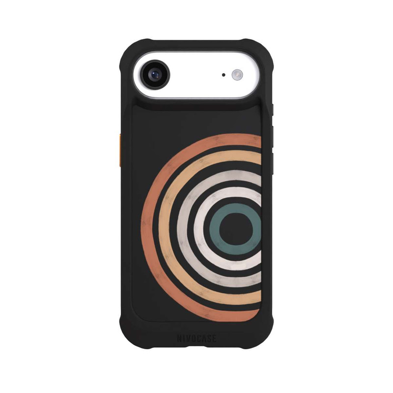 iPhone Air NIVOmax Vintage Regenbogen