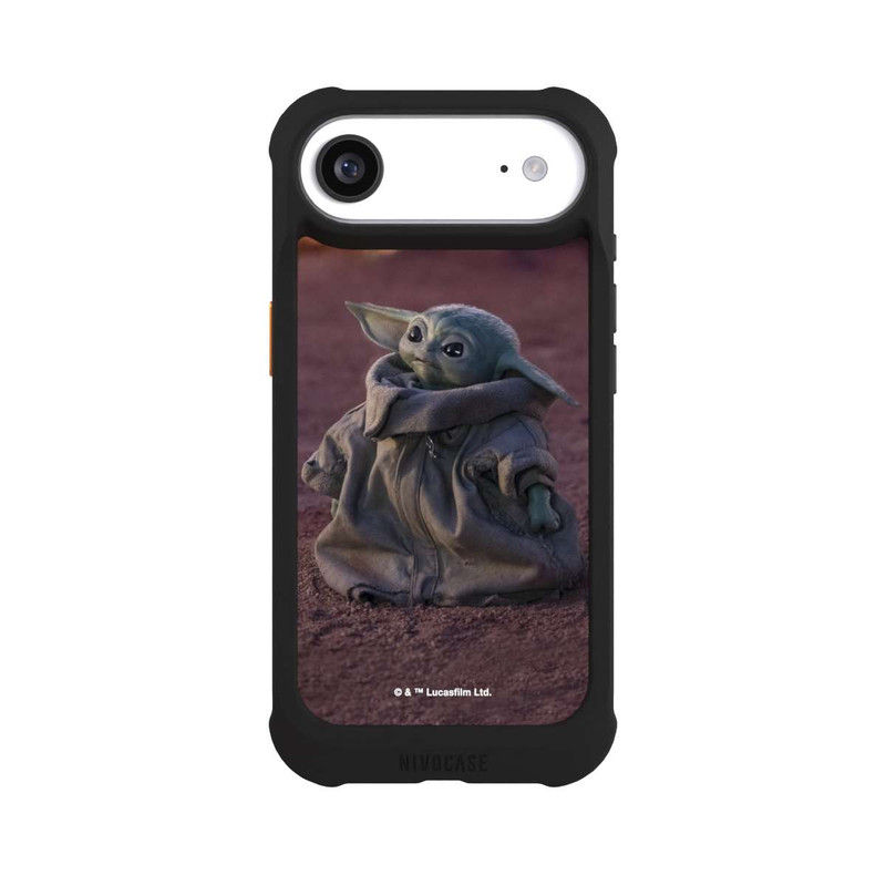 iPhone Air NIVOmax The Child schaut nach oben
