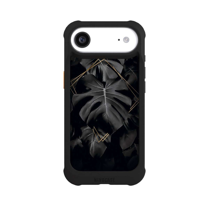 iPhone Air NIVOmax Feuilles noires