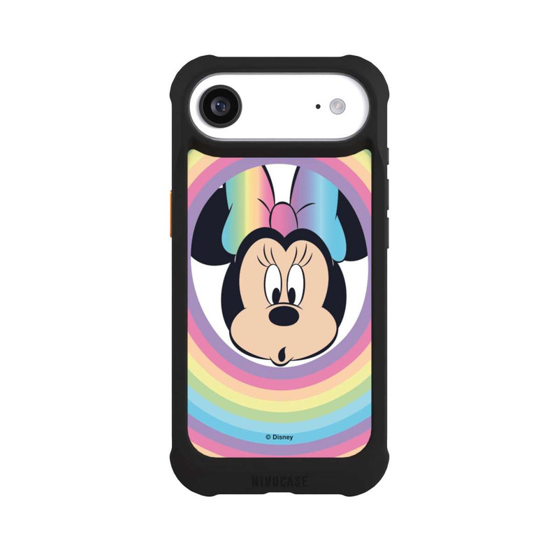 iPhone Air NIVOmax Minnie Arc-en-ciel Rond