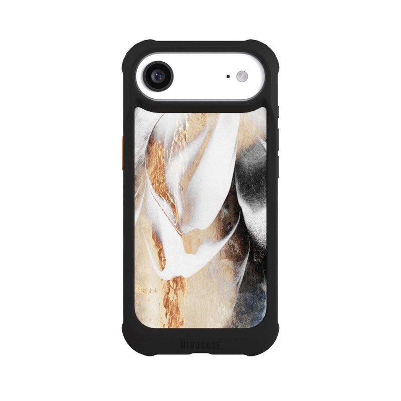iPhone Air NIVOmax Beruhige Deine Seele Golddruck