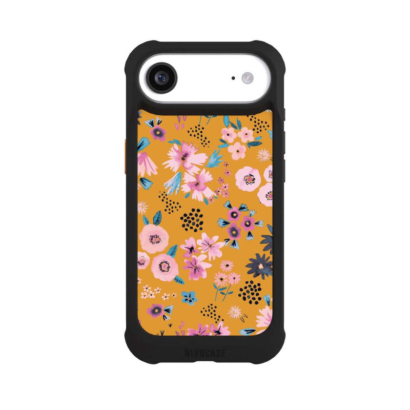 iPhone Air NIVOmax Petites Fleurs Jaune Moutarde