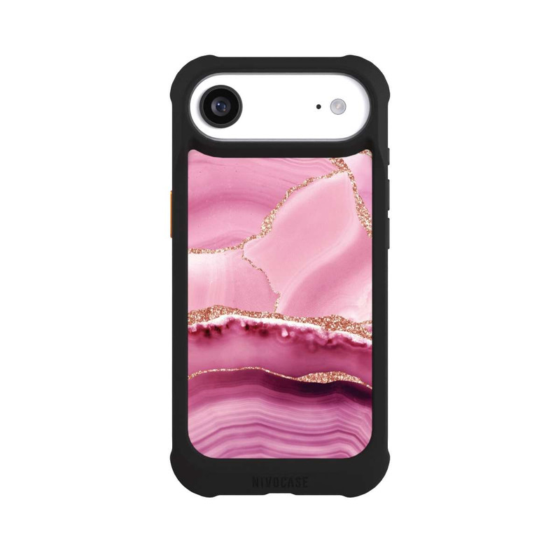 iPhone Air NIVOmax Meerjungfrauen Pink Marmor