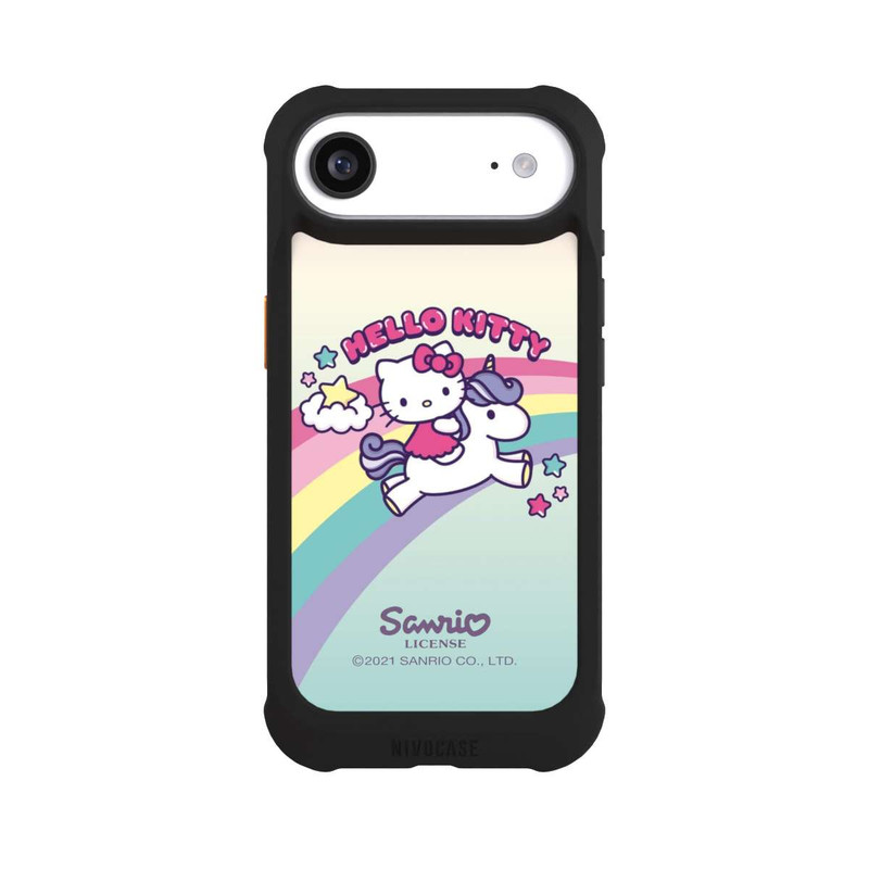 iPhone Air NIVOmax Hello Kitty Regenbogen 
