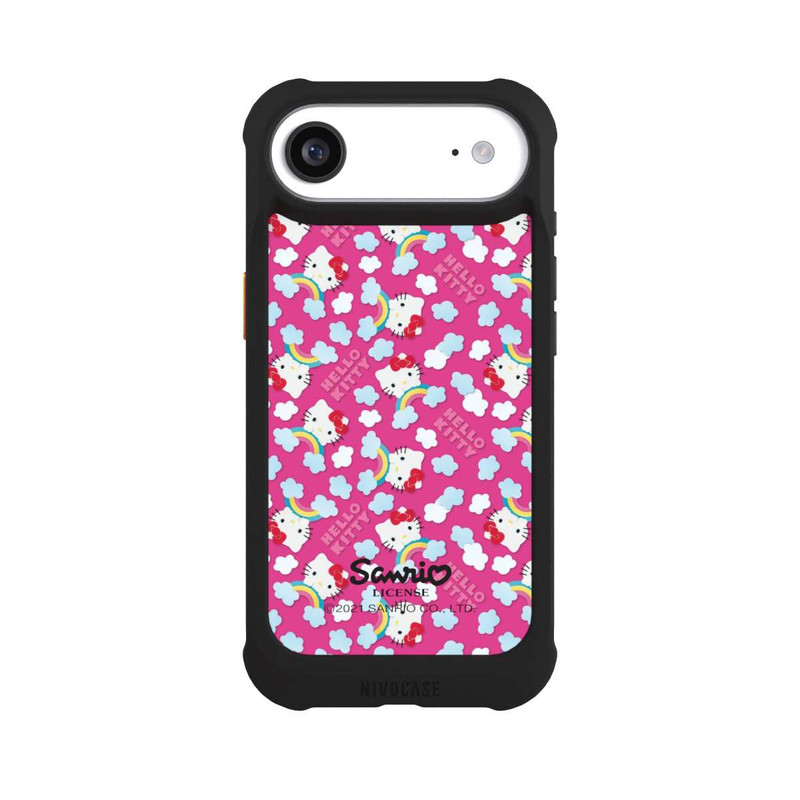 iPhone Air NIVOmax Hello Kitty Regenbogenmuster