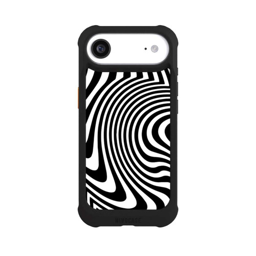 Apple iPhone Air NIVOmax Black and White Waves