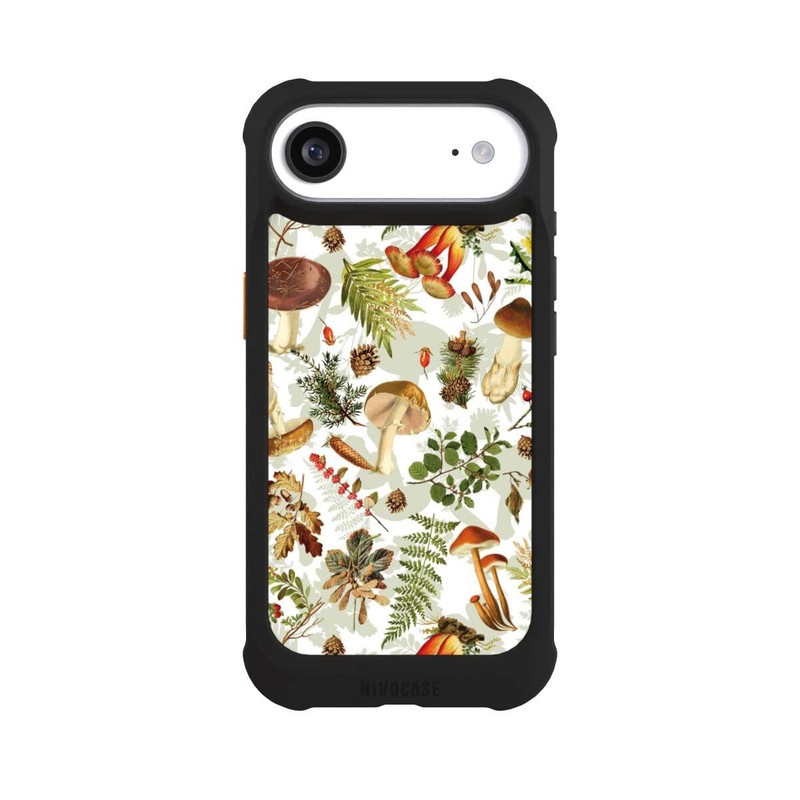 iPhone Air NIVOmax Pilzmuster Weiß