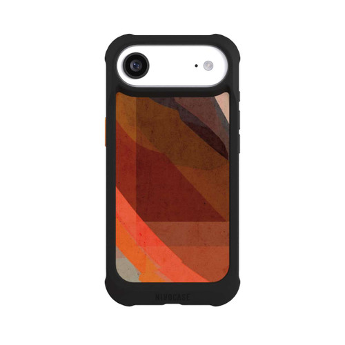 Apple iPhone Air NIVOmax Vague rouge rouille
