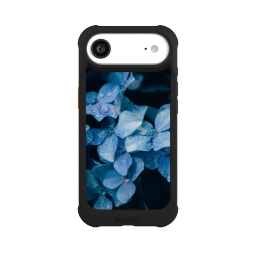 Apple iPhone Air NIVOmax Fleurs bleues 2
