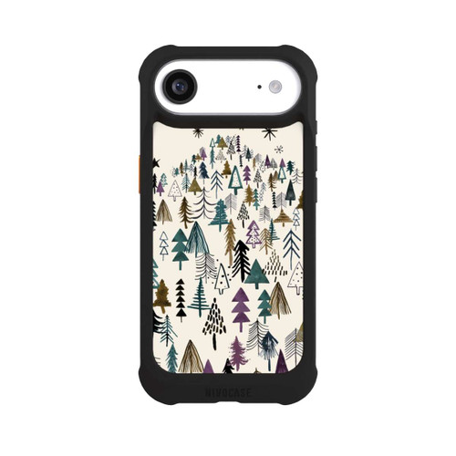 Apple iPhone Air NIVOmax Bergbäume Wald Lila