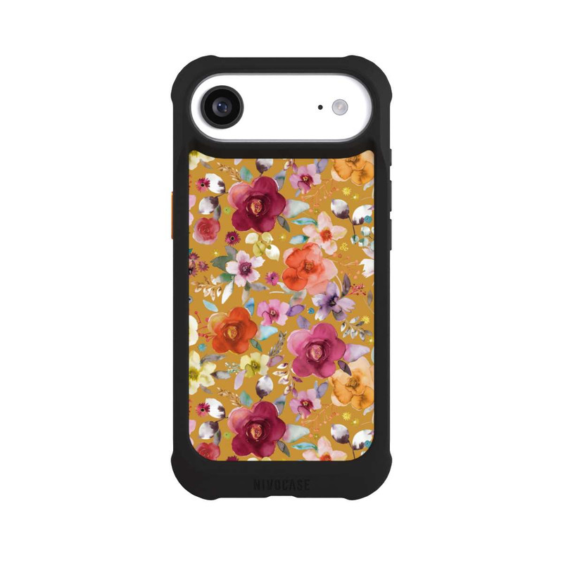 iPhone Air NIVOmax Bouquets de fleurs printanières moutarde