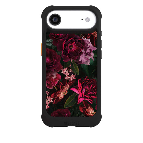 Apple iPhone Air NIVOmax Dark Red and Pink Flowers