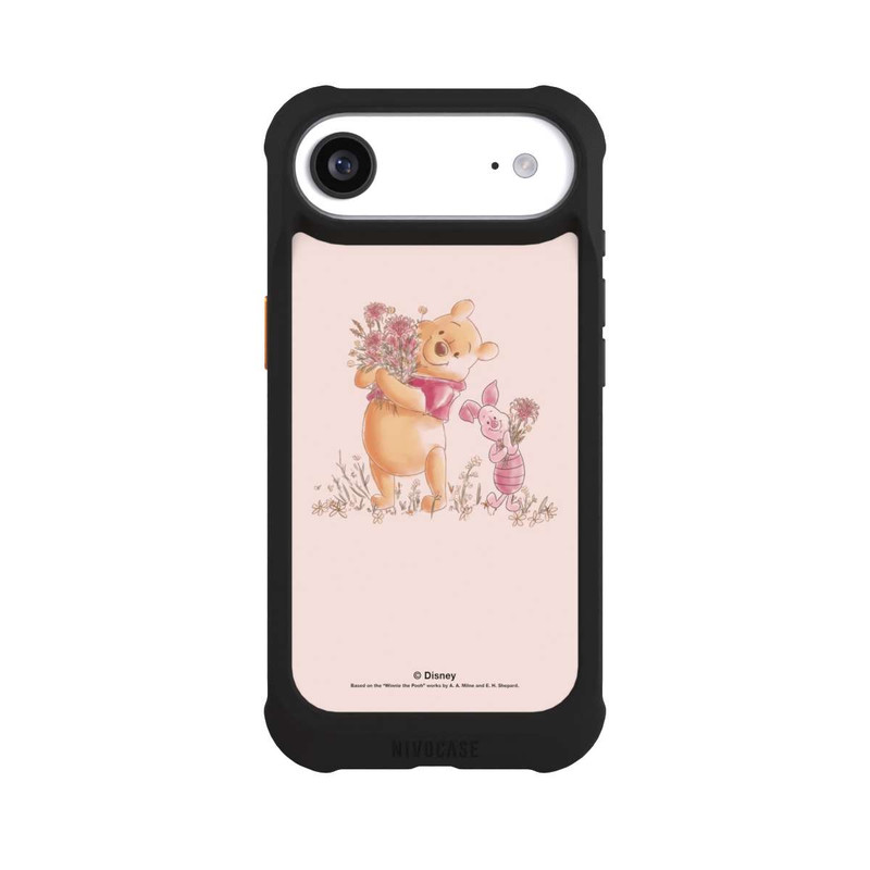 iPhone Air NIVOmax Winnie & Porcinet avec des Fleurs