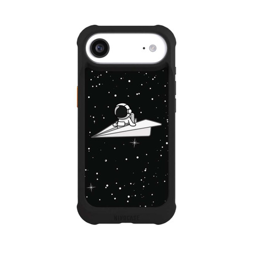 Apple iPhone Air NIVOmax Astronaut Paper Plane Comic