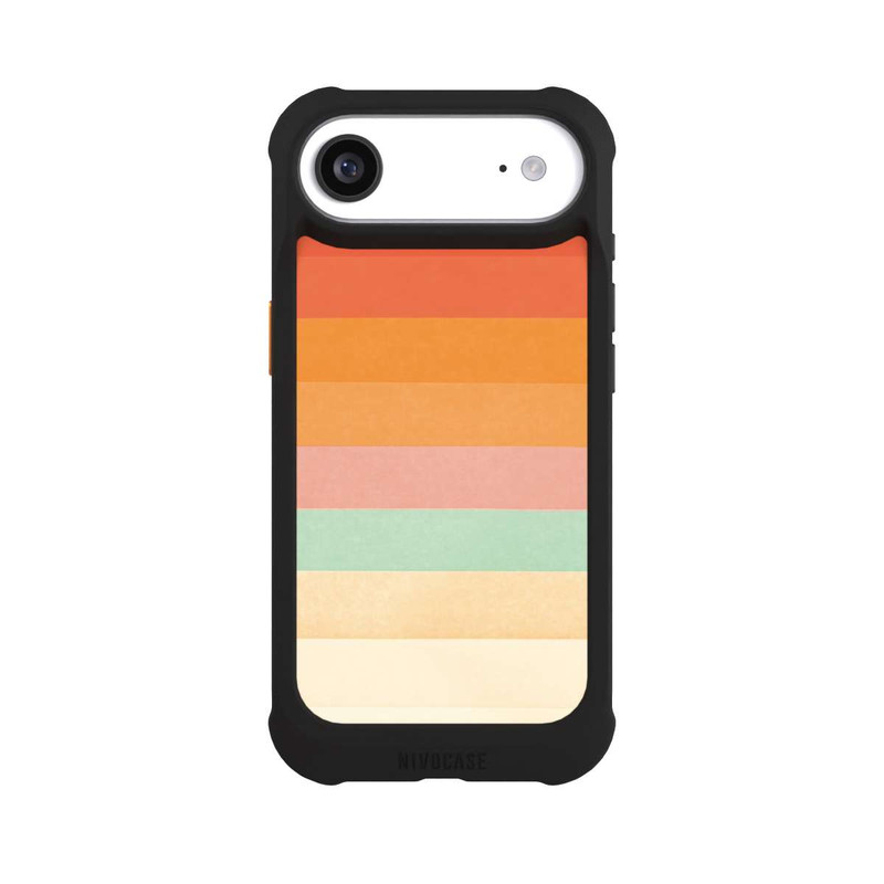 iPhone Air NIVOmax Regenbogen Chevrons II