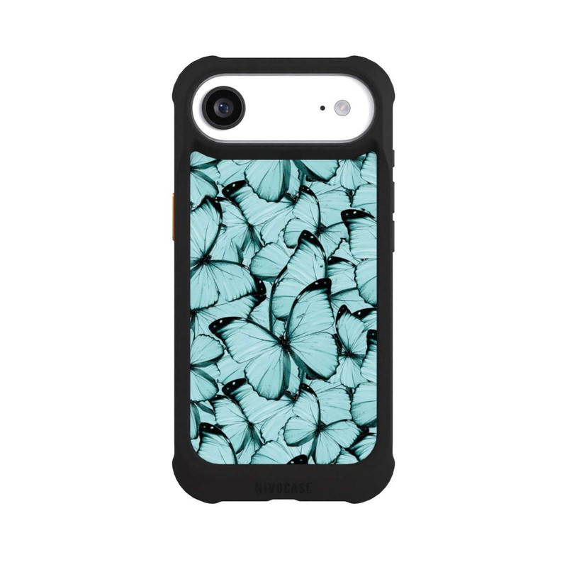 iPhone Air NIVOmax Papillons sarcelle