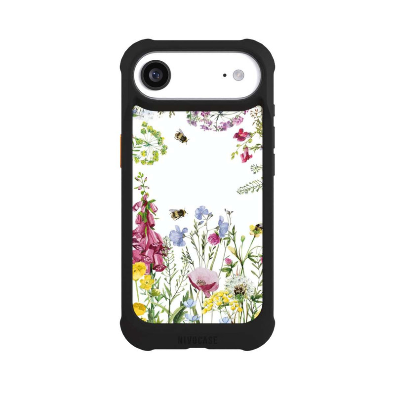 iPhone Air NIVOmax Cadre de fleurs sauvages des prés d'été